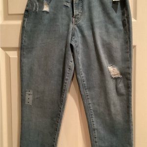 NWT Old Navy Curvy O.G. Straight High Rise size 8